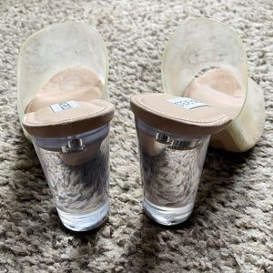 PVC Steve Madden Mules